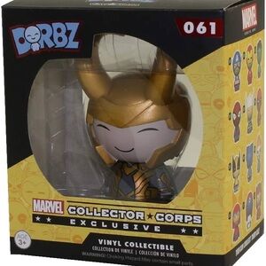 Marvel Dorbz Loki Vinyl Figure with Gold and Black